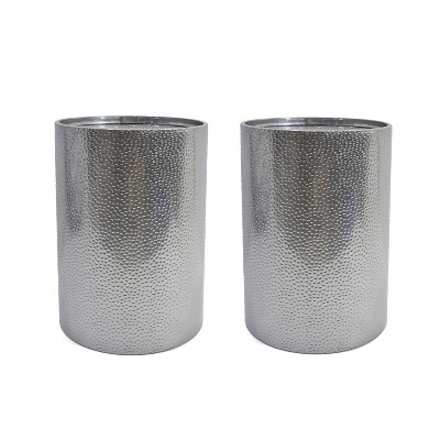 TiramisuBest METAL SIDE Table with Silver for Tables