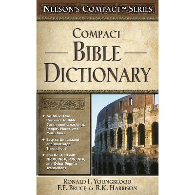 Compact Bible Dictionary - (Nelson's Compact) by  Thomas Nelson (Paperback)