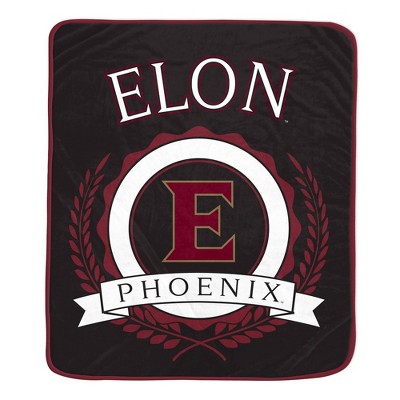 NCAA Elon Phoenix Crest Ultra Soft Blanket