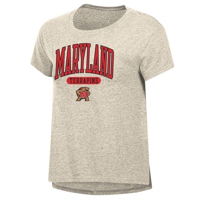 NCAA Maryland Terrapins Women's Oatmeal T-Shirt