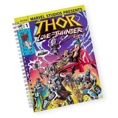 Silver Buffalo Marvel Studios Thor: Love and Thunder 80-Page Hardcover Spiral Journal