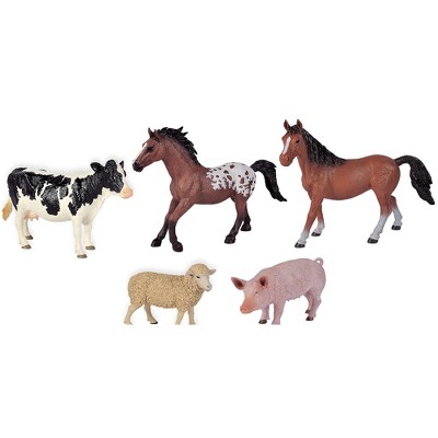 Simba Toys Farm Animals Set 5 Figurines Realistic Miniatures Kids 3+