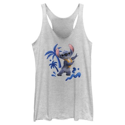 Womens Lilo & Stitch Happy Dancing Stitch Racerback Tank