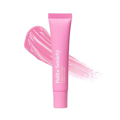 Polite Society Pout Glossy Lip Balm - 0.5oz - Ulta Beauty