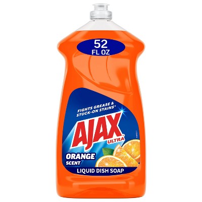 Ajax Ultra Triple Action Liquid Dish Soap - Orange Scent