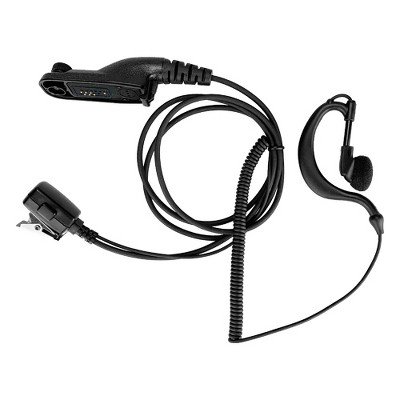 Banshee Waterproof PTT Covert Ear-Hook Motorola Radio XPR6300 DP3600 APX7000