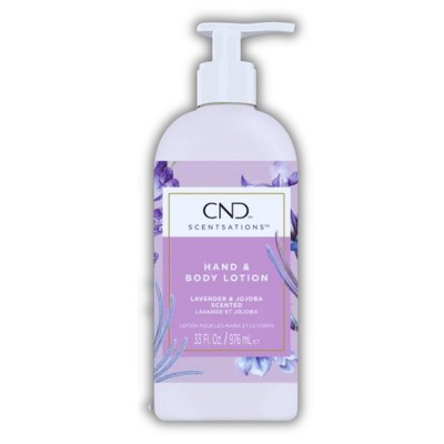 CND Scentsations Hand & Body Lotion( Lavender & Jojoba ) 33 oz XXL LITER |  are enriched with Vitamins A and E | come in unique blend of scents!