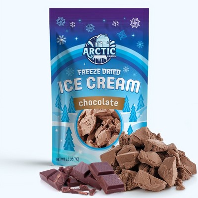Arctic Farms Freeze Dried Ice Cream That Does Not Melt (Bits) (Chocolate)