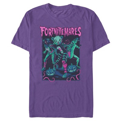 Mens Fortnite Halloween Costume Nightmares Art T Shirt