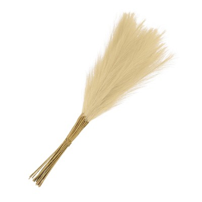 Unique Bargains Fake Pampas Artificial Grass for Wedding Party Decoration 20 Pcs