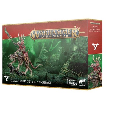 Clawlord On Gnaw-Beast Skaven Warhammer Age of Sigmar