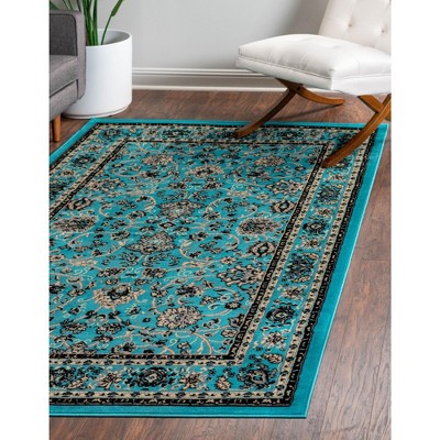 Unique Loom Sialk Hill Washington Floral Indoor Woven Area Rug