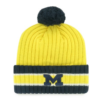 NCAA Michigan Wolverines Crevasse Knit Hat