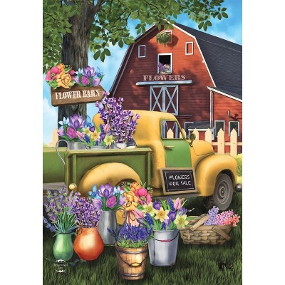 Briarwood Lane Garden Flag 12x18 For Outdoor Flower Barn Spring For Spring Garden Flag Flags For Outside