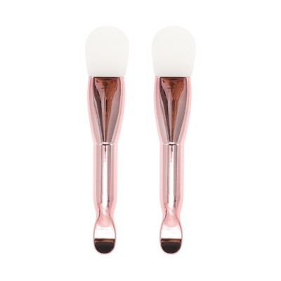 Unique Bargains Soft Facial Mask Brush 2 Pcs