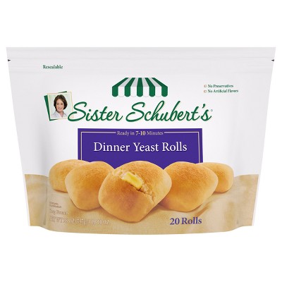 Sister Schubert's Frozen Dinner Rolls - 26oz/20ct