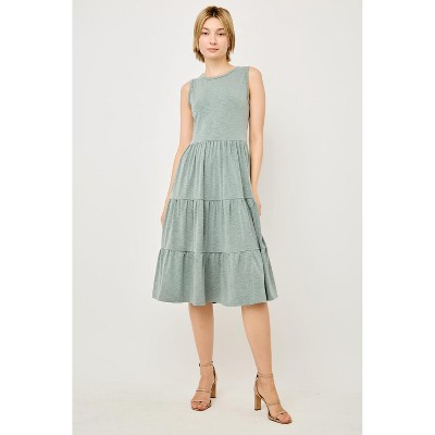 WEST K Women's Cecily Sleeveless Tiered Midi Dress