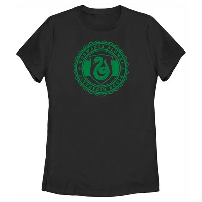Women's Harry Potter Hogwarts Alumni Slytherin House T-Shirt