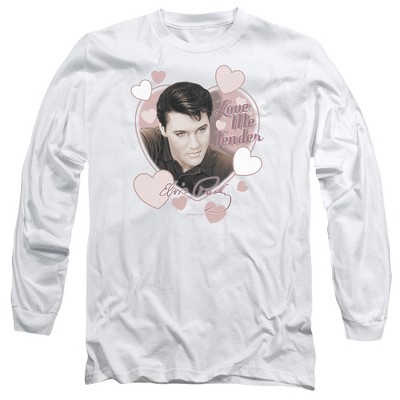 Men’s Elvis Presley Love Me Tender Long Sleeve T-Shirt