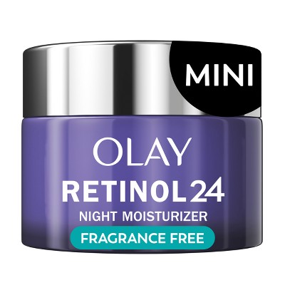 Olay Regenerist Retinol 24 + Peptide Night Face Moisturizer Fragrance-Free - Trial Size - 0.5oz