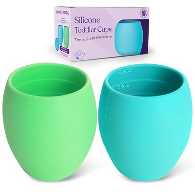 Sperric Silicone Mini Sippy Cups For Toddlers Baby Drinking Training Cup 4.5 OZ