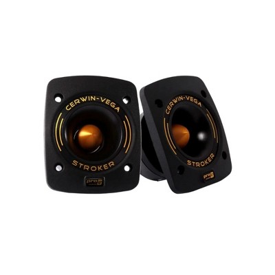 Cerwin Vega CVMPCL1.0T Stroker Pro 1″ Compression Bullet Super Tweeter Set – High‑Output Car & Powersports Audio Upgrade