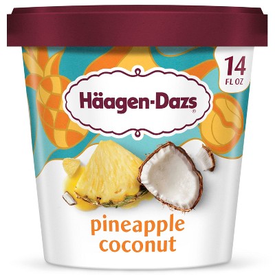 Haagen Dazs Pineapple Coconut Ice Cream - 14oz