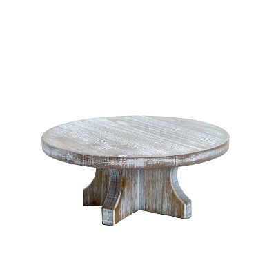 VIP Wood 9 in. Brown Riser with Center Cross Leg