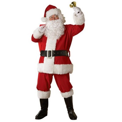 Rubies Men's Velvet Santa Suit