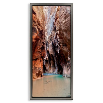 Stupell Industries Zion National Park Cliffs, 11" x 25"