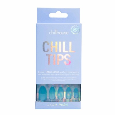 Chillhouse Chill Tips Press-On Fake Nails - Agua Pura - 24ct