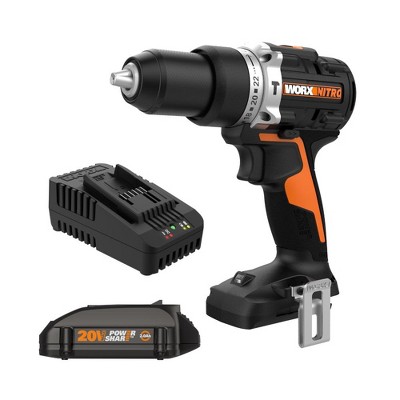 Worx WX352L 20V Power Share 1/2" Cordless Hammer Drill - Battery & Charger Included