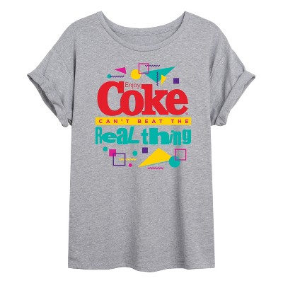 Women's - Coca-Cola - Retro Oversized Graphic T-Shirt