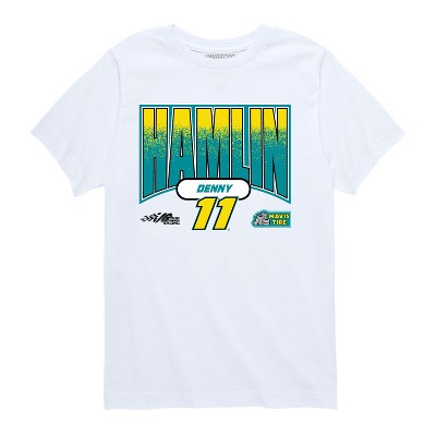 Boys' - NASCAR - Denny Hamlin Arched Text Short Sleeve Graphic T-Shirt