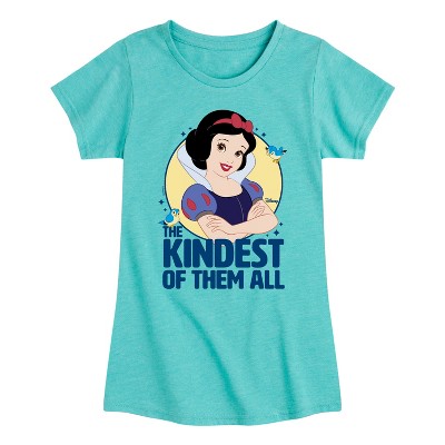 Girls' - Disney Princess - The Kindest Of Them All Fitted Short Sleeve Graphic T-Shirt