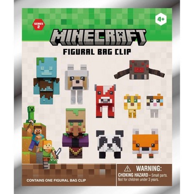 Minecraft Series 2 Surprise Figural Bag Clip
