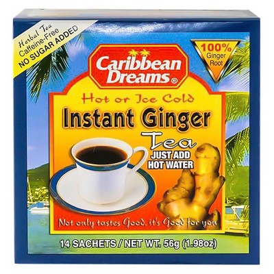 Caribbean Dreams Instant Ginger Tea - 1.98oz