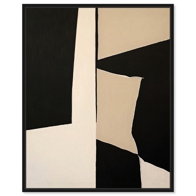 Art Remedy Maderera Modern Minimal Abstracts Framed