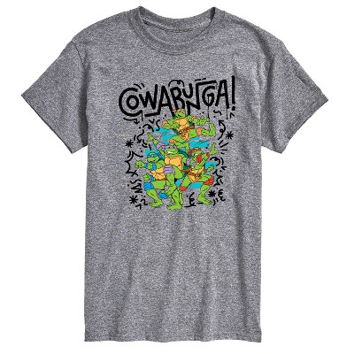 Men's - Teenage Mutant Ninja Turtles - Cowabunga TMNT Short Sleeve Graphic T-Shirt