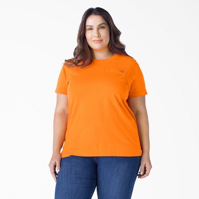 Dickies Women's Plus Heavyweight Short Sleeve T-Shirt