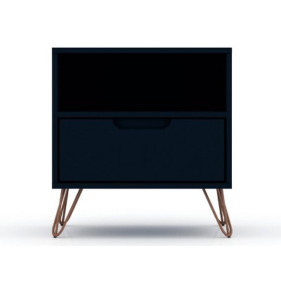 1.0 Rockefeller Nightstand - Manhattan Comfort