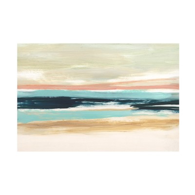 Trademark Fine Art - Ethan Harper  Caribbean Tides II Canvas Art