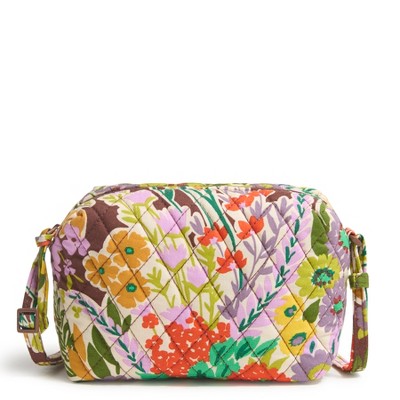 Vera Bradley Women's Outlet Cotton Camera Bag Crossbody Bag