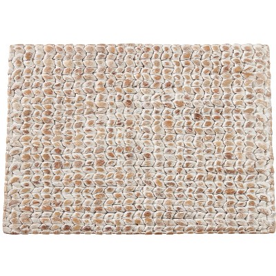 Saro Lifestyle Woven Water Hyacinth Placemat (Set of 4)