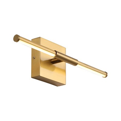 JONATHAN Y Makena Modern Minimalist Dimmable Integrated LED Metal Wall Sconce