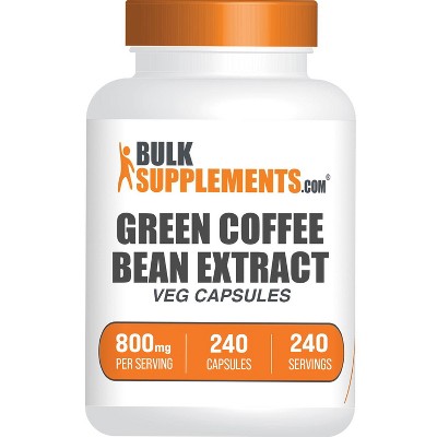 BulkSupplements Green Coffee Bean Capsules