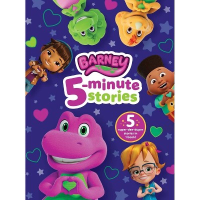 Barney: 5-Minute Stories - by  Mattel (Hardcover)
