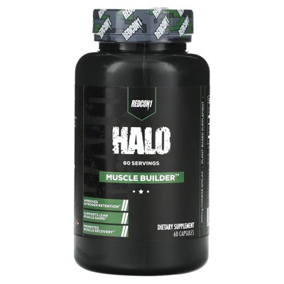 Redcon1 Halo, Muscle Builder, 100 mg, 60 Capsules