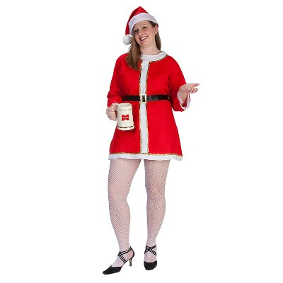 Halco Women's Kringle's Kompanion Mrs. Claus Costume