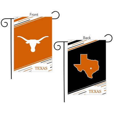 The University of Texas NCAA Licensed Double-Sided Garden Flag 12" x 18" Briarwood Lane